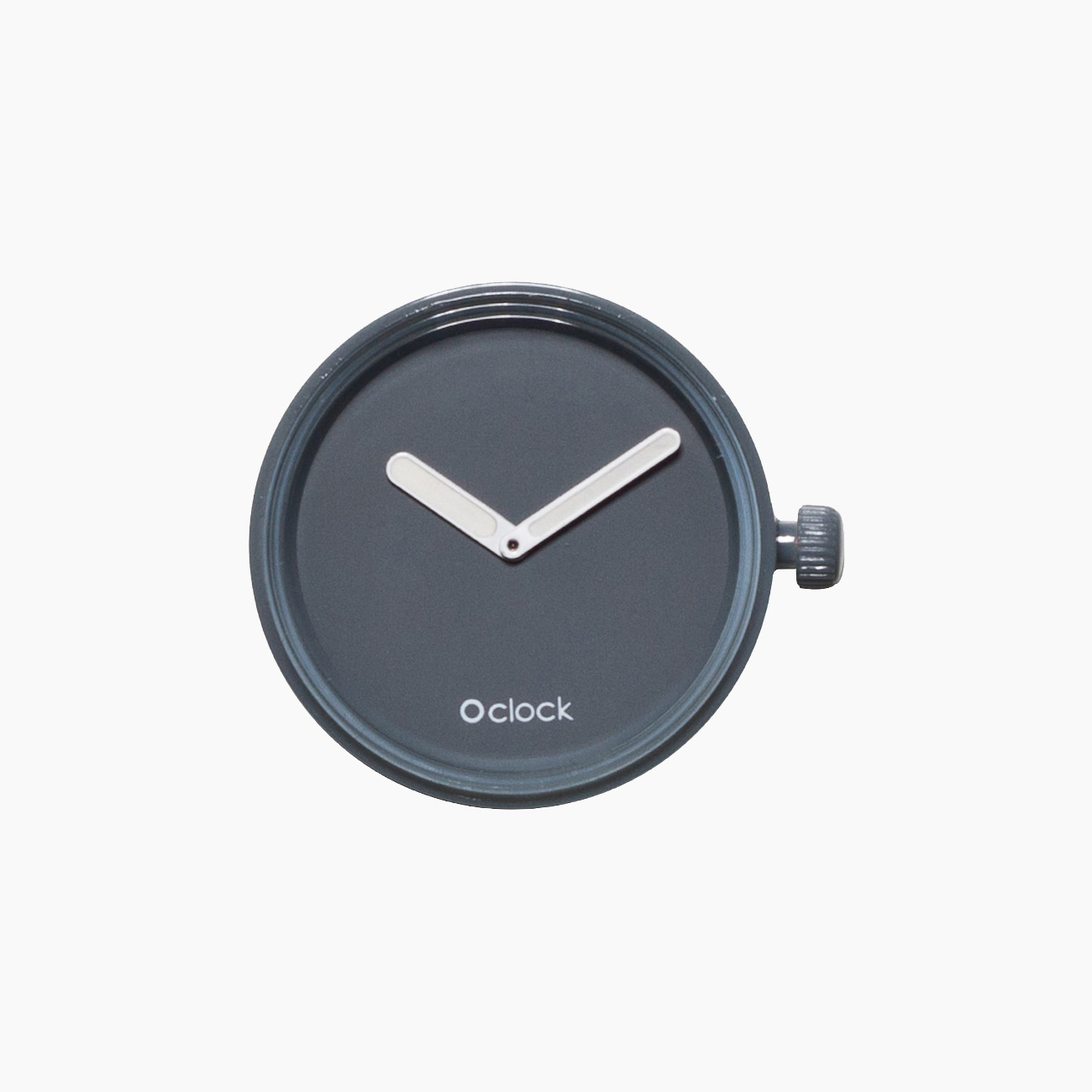 Meccanismo tone on tone grigio scuro O clock