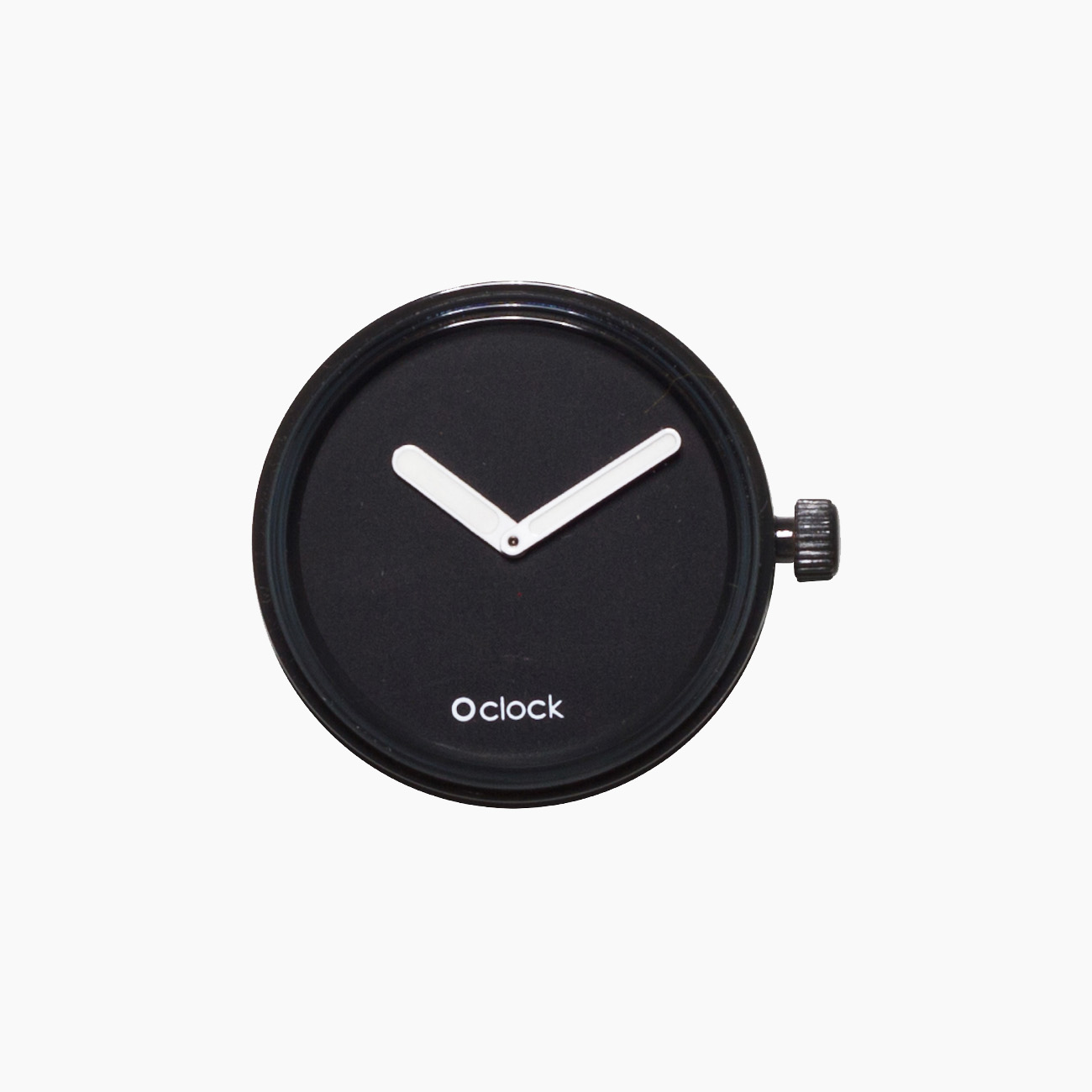 Meccanismo tone on tone nero O clock