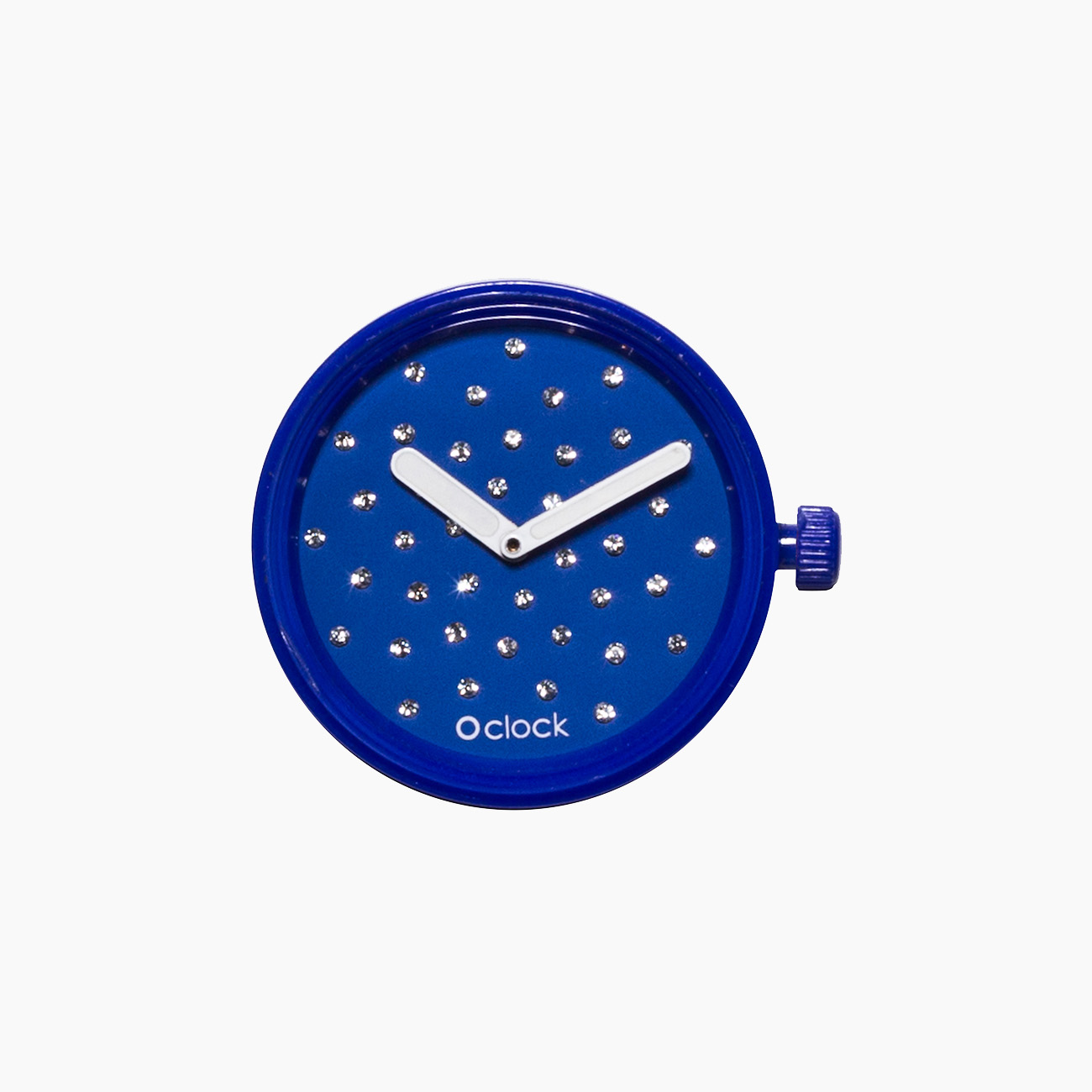 Meccanismo crystal blu elettrico O clock
