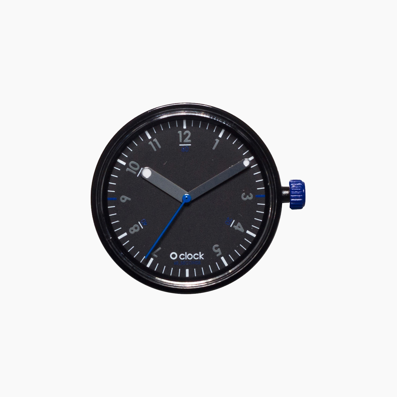 Meccanismo seconds nero O Clock