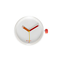 O clock meccanismo hands rosso