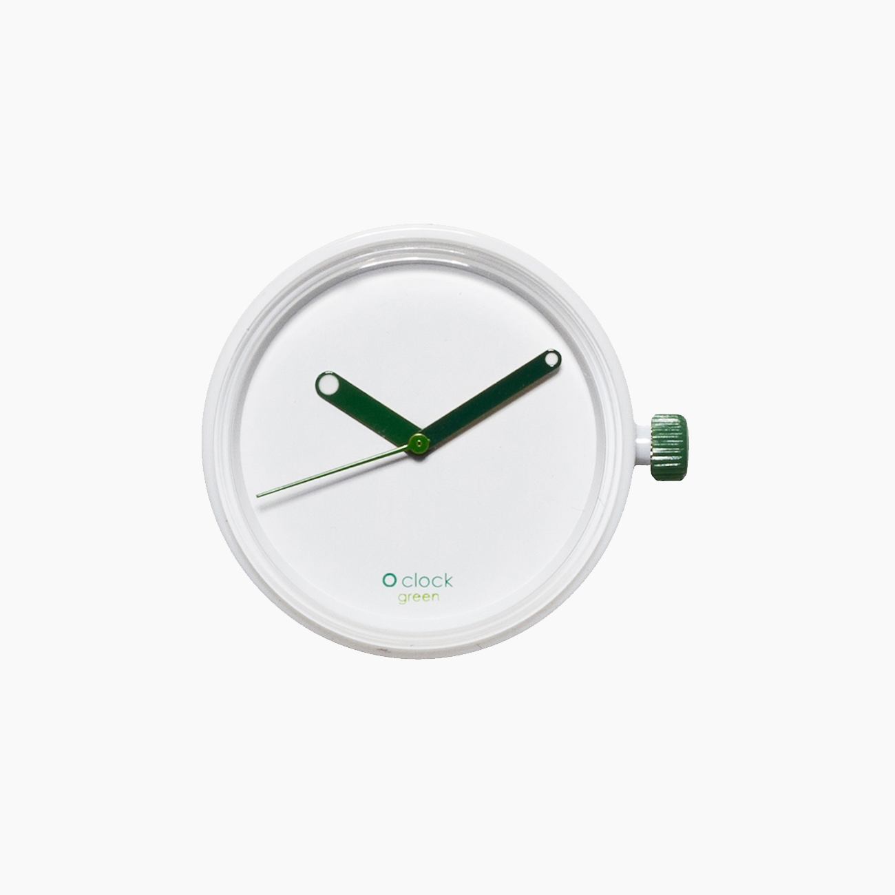 Meccanismo hands verde O clock