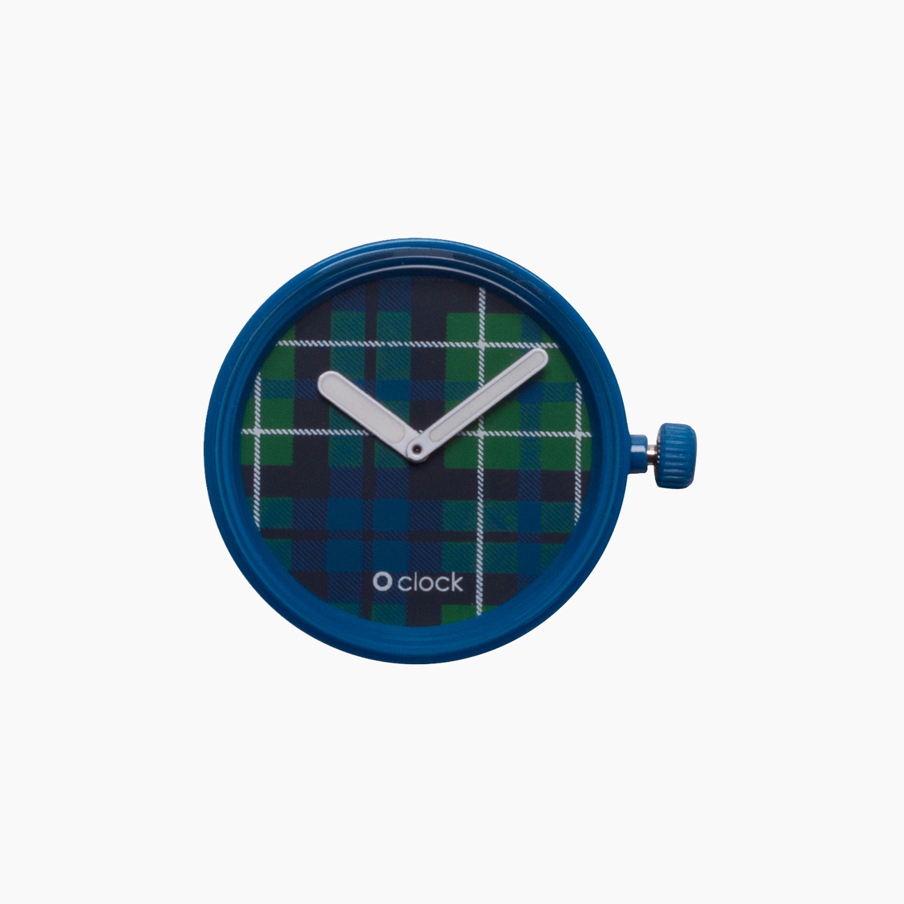 Meccanismo tartan blu O clock