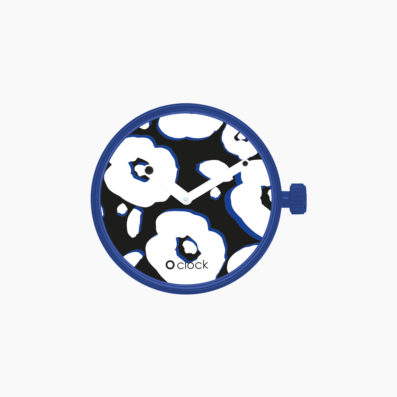 Meccanismo nyc flower nero O clock