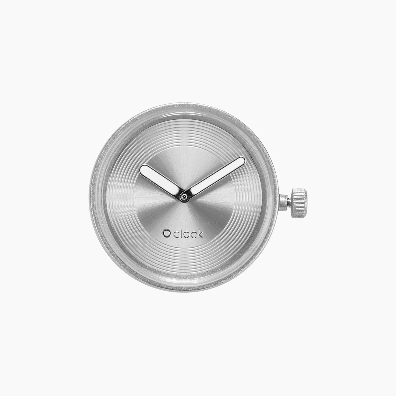Meccanismo groove lux argento O clock