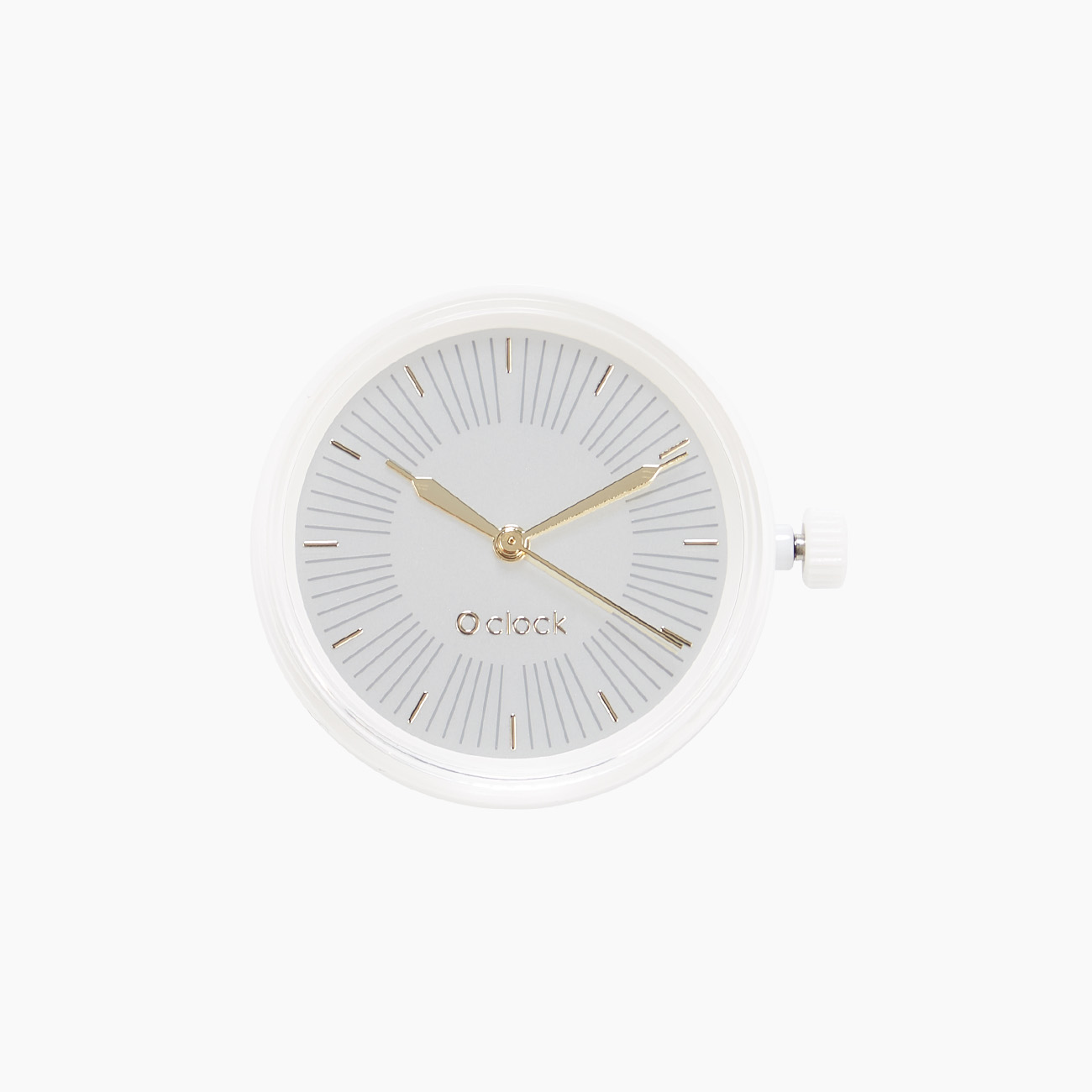 Meccanismo index mirror bianco O clock