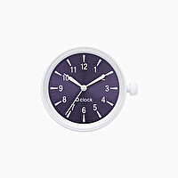 Meccanismo glow numbers blu navy O clock
