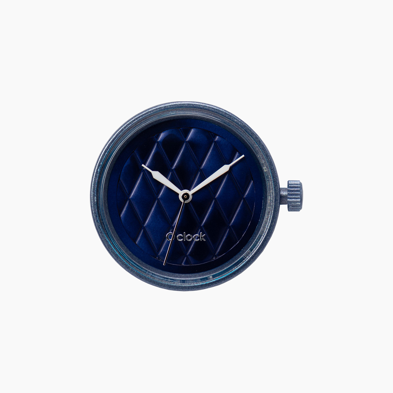 Meccanismo matelass&eacute; blu navy O clock