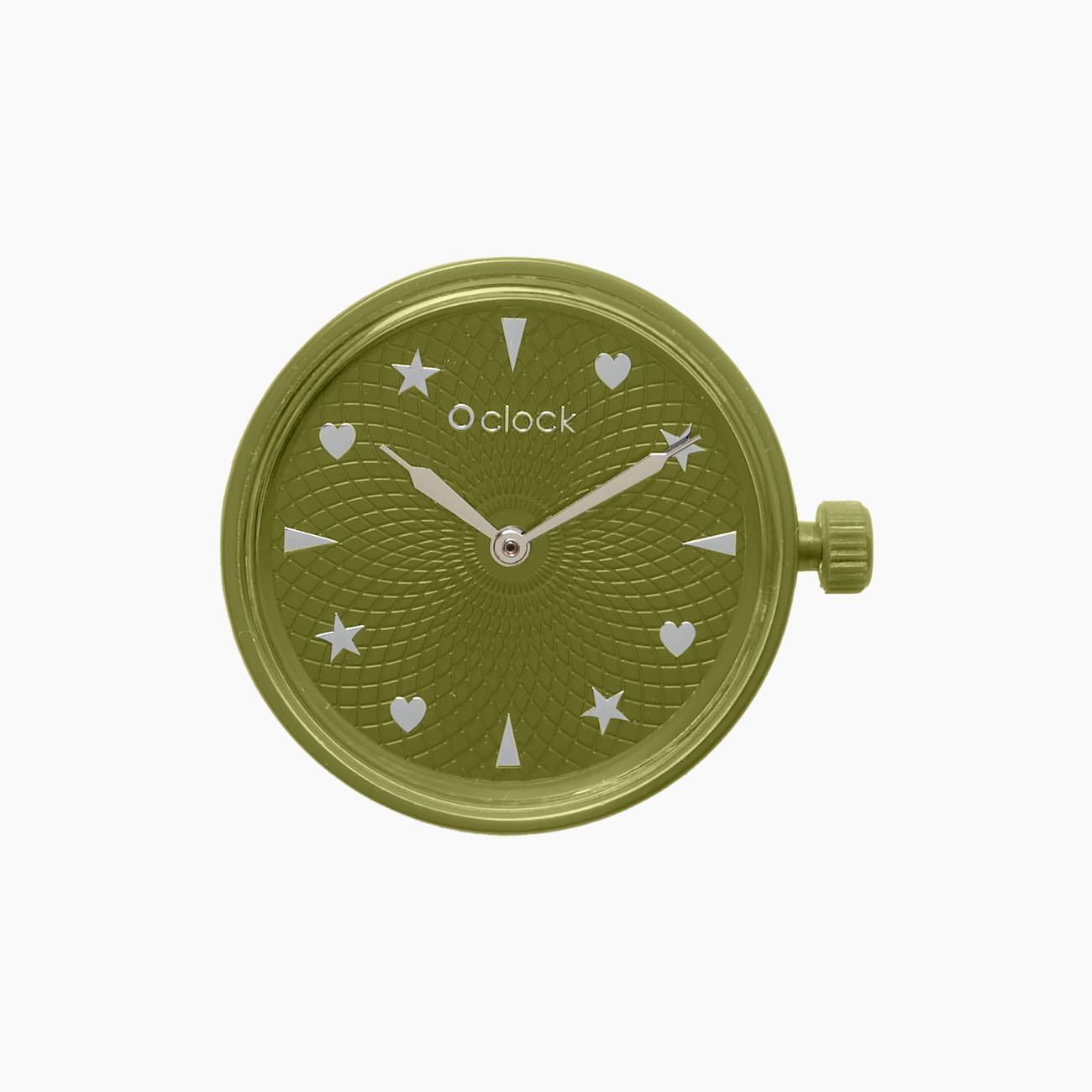 Meccanismo stars and hearts avocado O clock