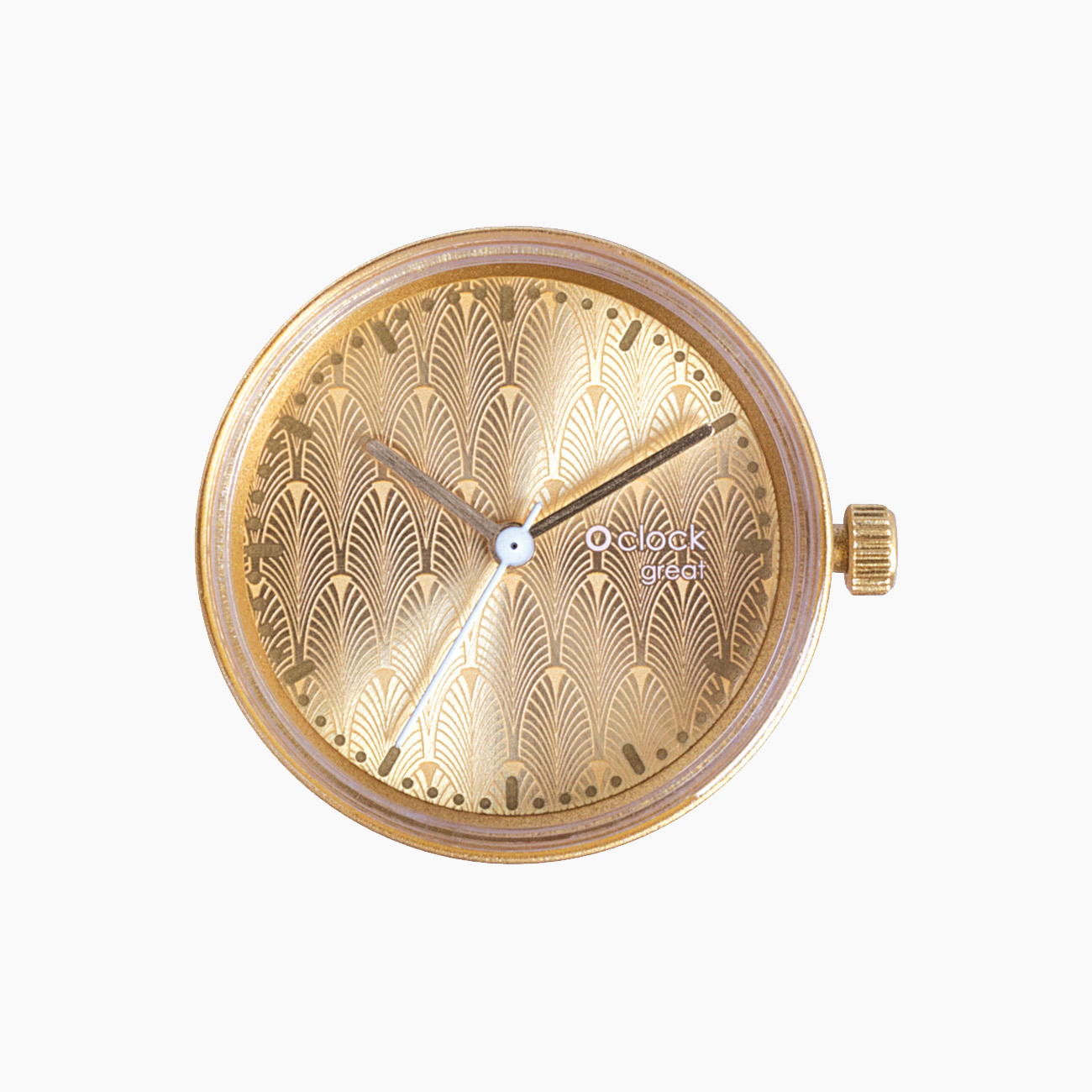 Meccanismo micro fantasia oro O clock great