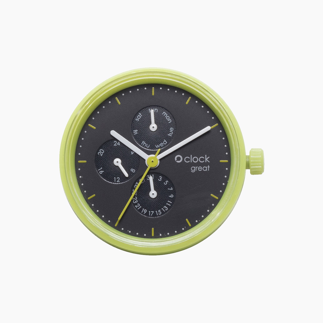 Meccanismo seconds mela datario O clock great