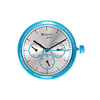 Meccanismo racing blu e grigio O clock great